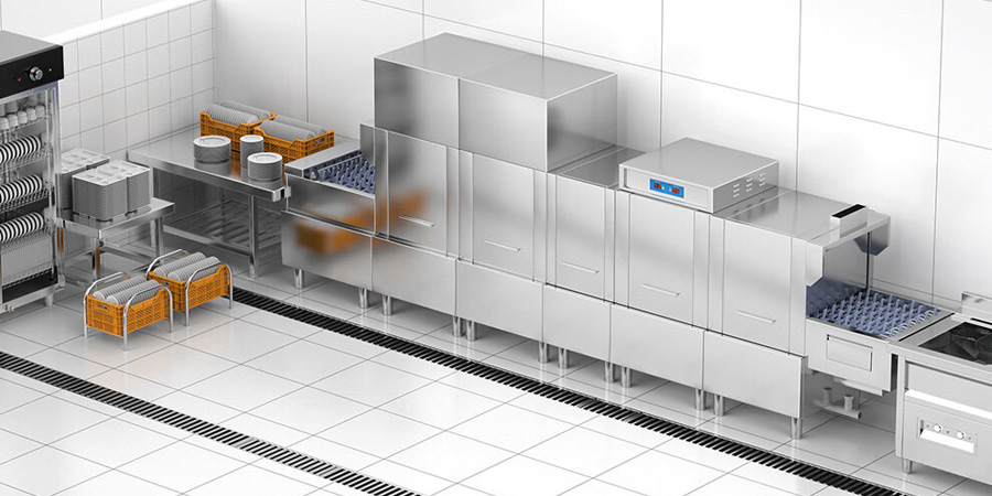學(xué)校食堂用的大型洗碗機(jī)是什么 功率一般多大