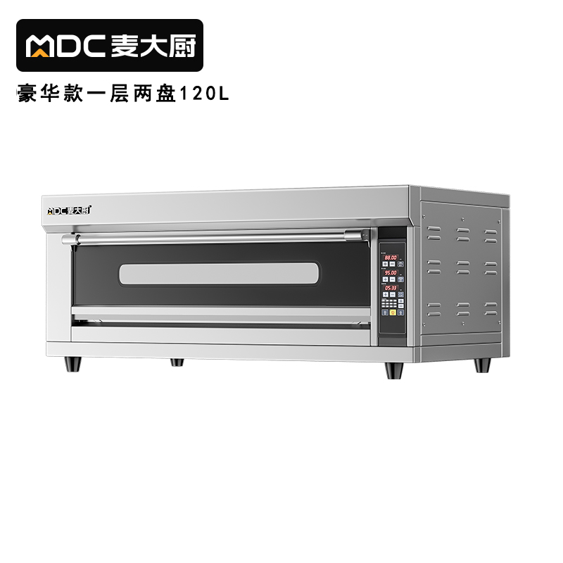 麥大廚豪華款一層兩盤電腦控溫上下獨(dú)立烤箱6.6KW